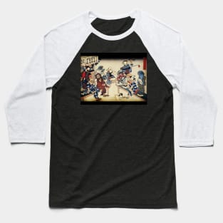 Yokai Monsters Japanese Woodcut print Baseball T-Shirt